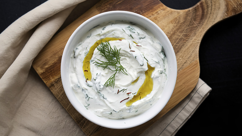 Greek yogurt dip