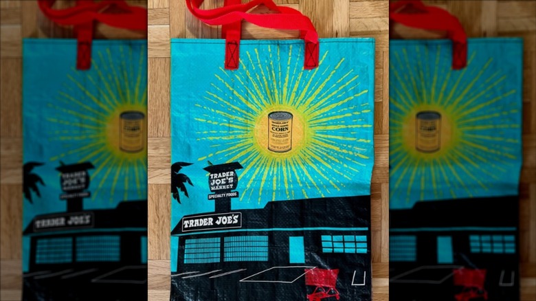 Trader Joe's 50th anniversary corn in the sunshine bag