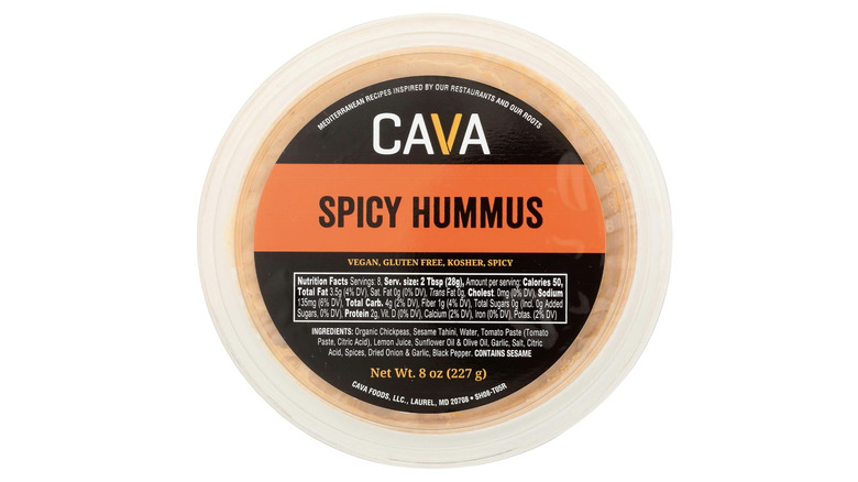Cava Foods Cava Spicy Hummus