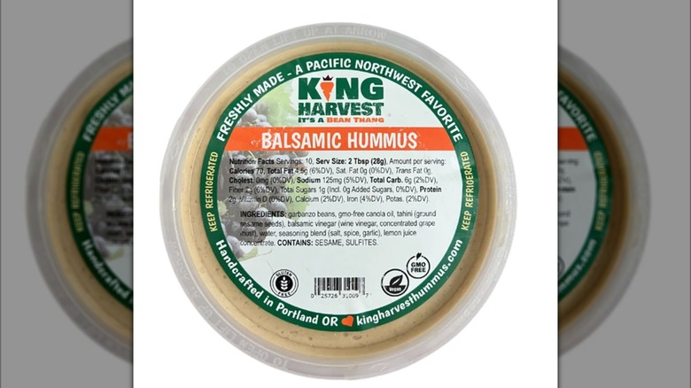 King Harvest Balsamic Hummus