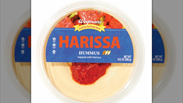 Wegmans Harissa Hummus Topped With Harissa