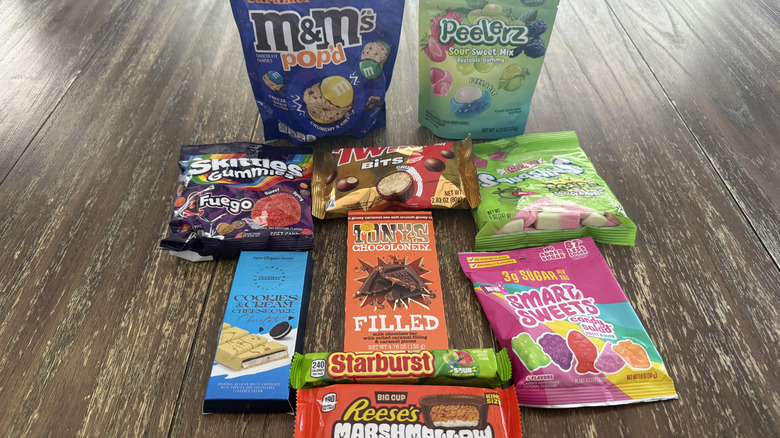 10 new candies for 2026 on wooden table