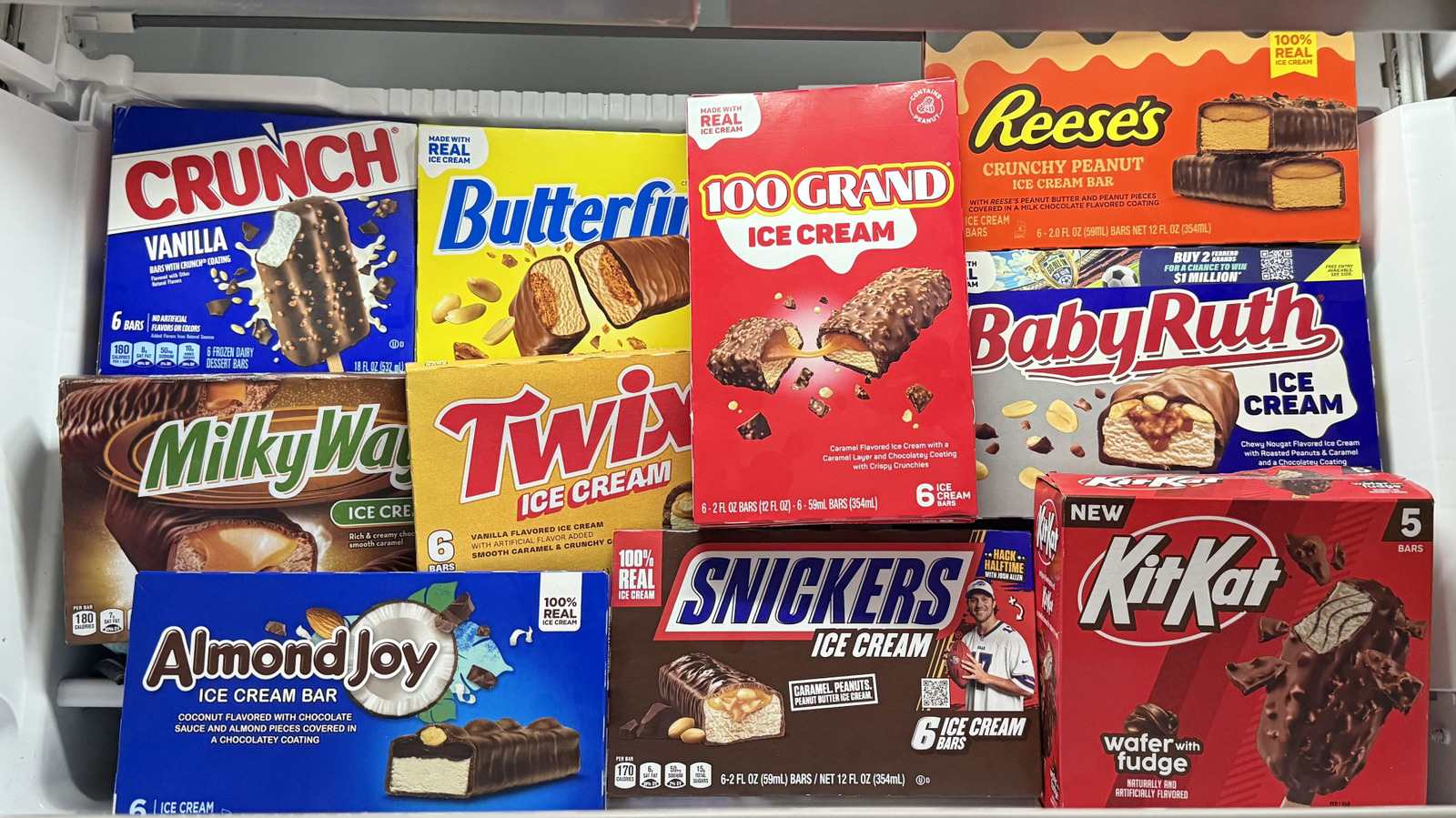 I Tried And Ranked 10 Candy Bar Ice Cream Treats From Worst To Best