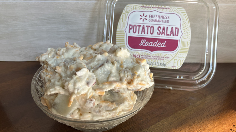 A bowl of Freshness Guaranteed Loaded Potato Salad