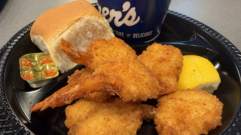 Culver's shrimp dinner