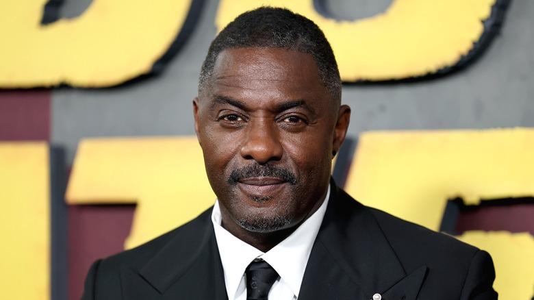 Actor Idris Elba at a film premiere