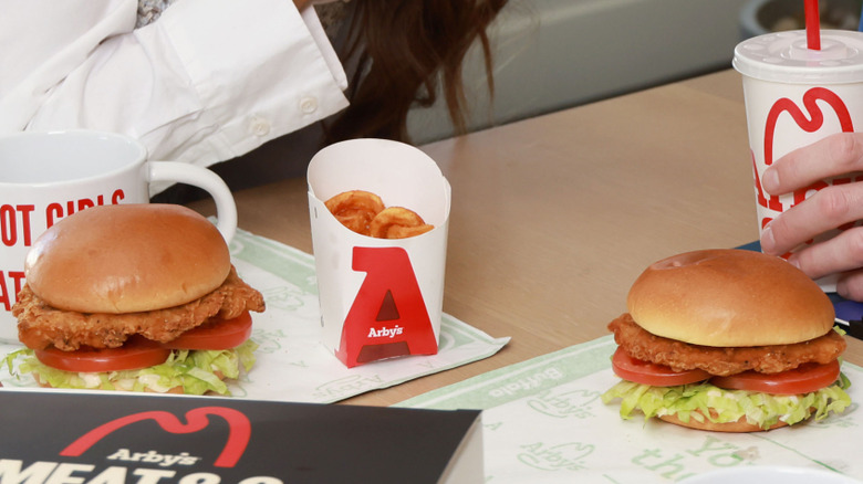 Chicken sandwiches from Arby's
