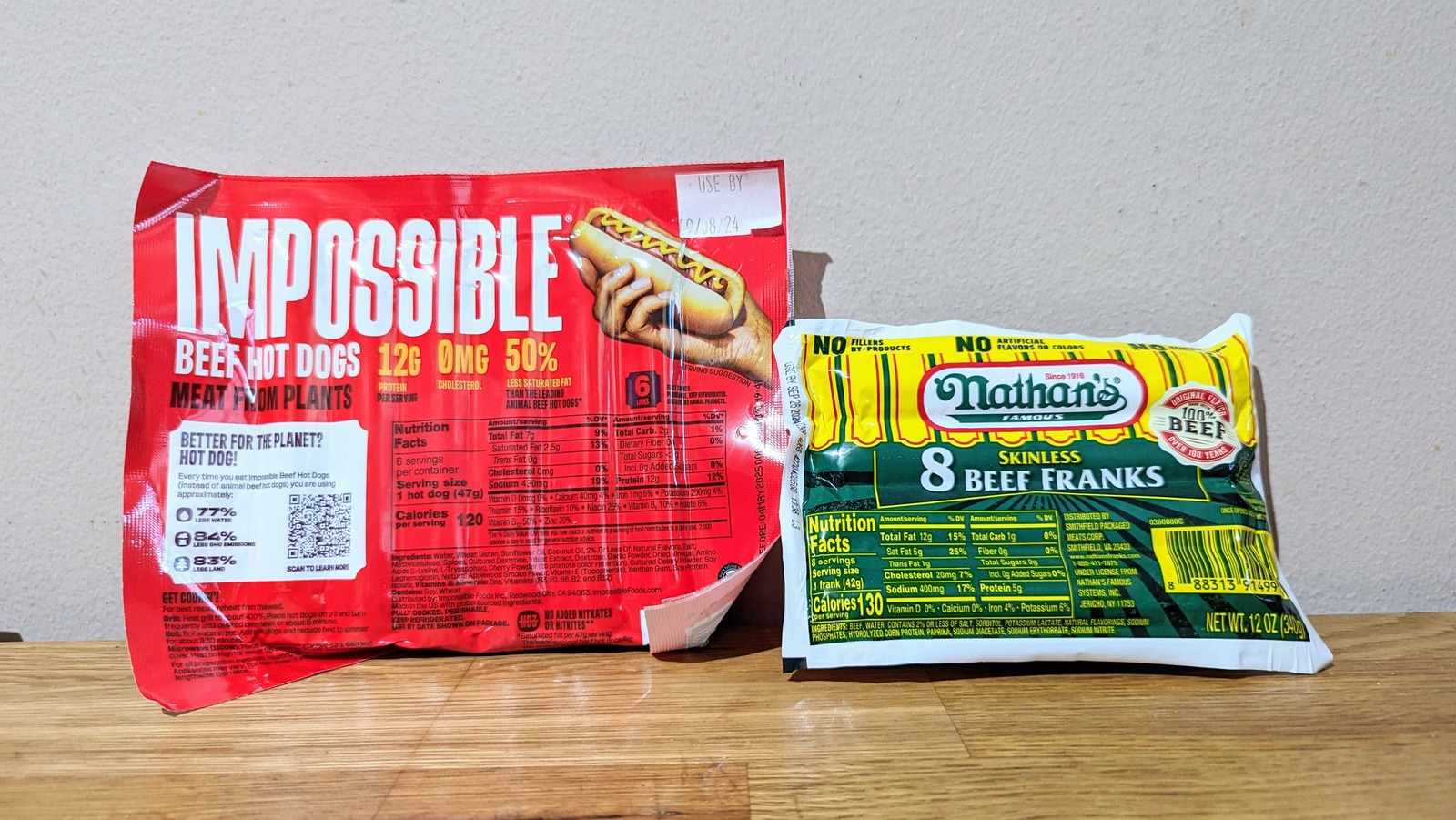 Impossible Foods Hot Dogs Can't Quite Measure Up To The Real Thing