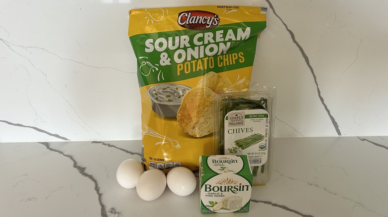 Ingredients for omelet