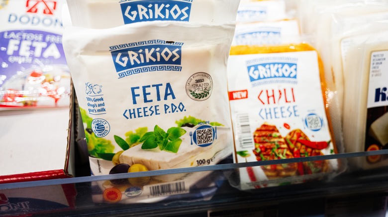 Grocery store feta cheese