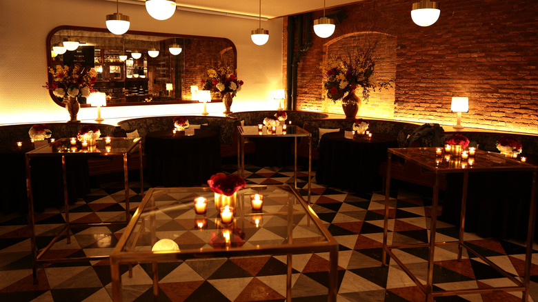 empty interior of Torrisi