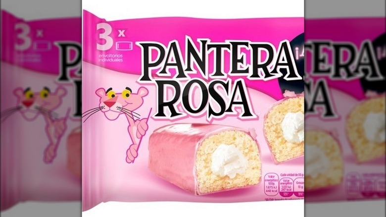 Package of Pantera Rosa cakes