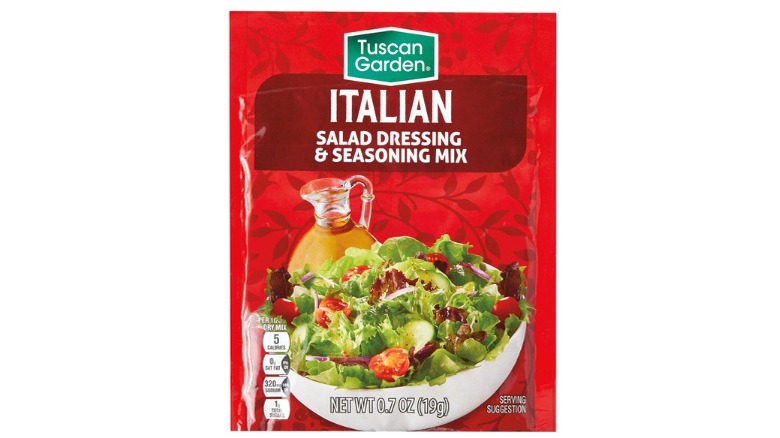 Packet of Tuscan Garden Italian Salad Dressing and Seasoning Mix