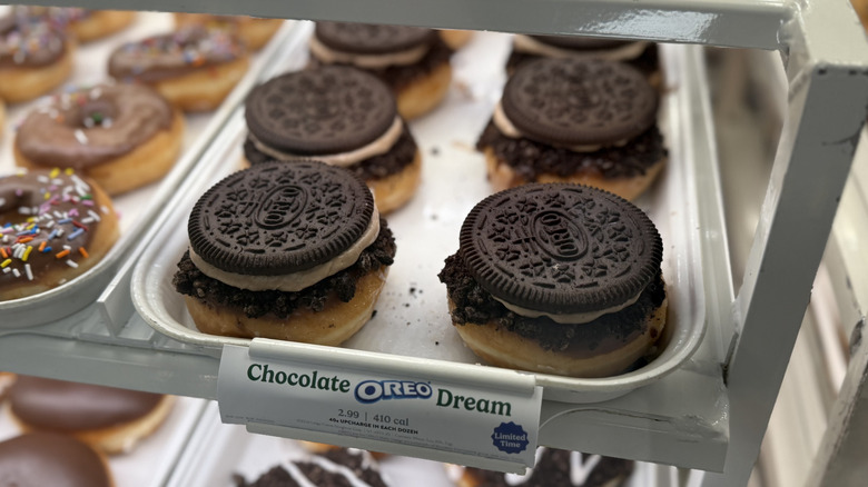 Krispy Kreme's Golden Oreo Doughnut