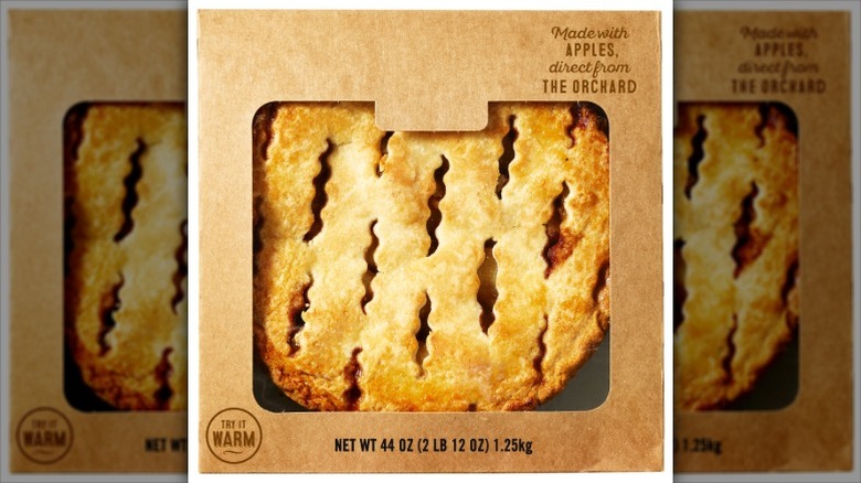 Private Selection Honeycrisp Apple Pie in a cardboard bakery box
