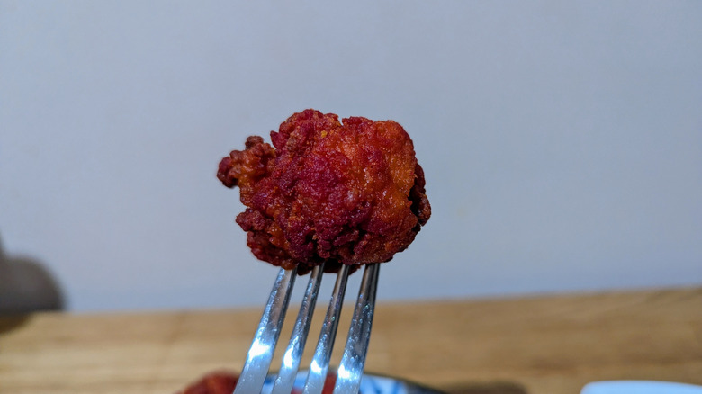 flamin' hot boneless wing nutrition info