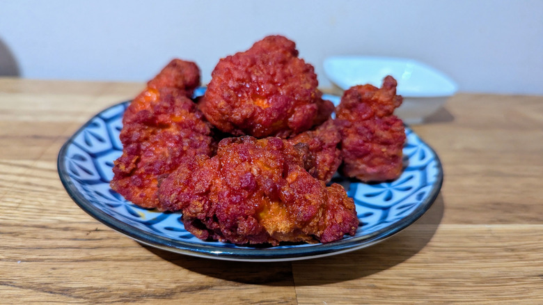 flamin' hot boneless wings