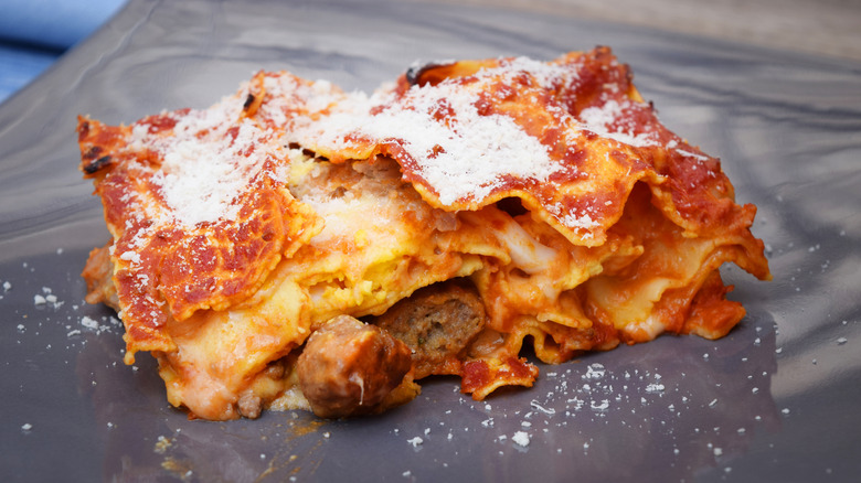 Carnival lasagna from Naples