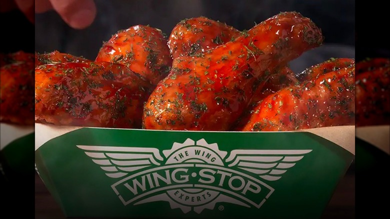 Blazed & Glazed Wingstop chicken wings