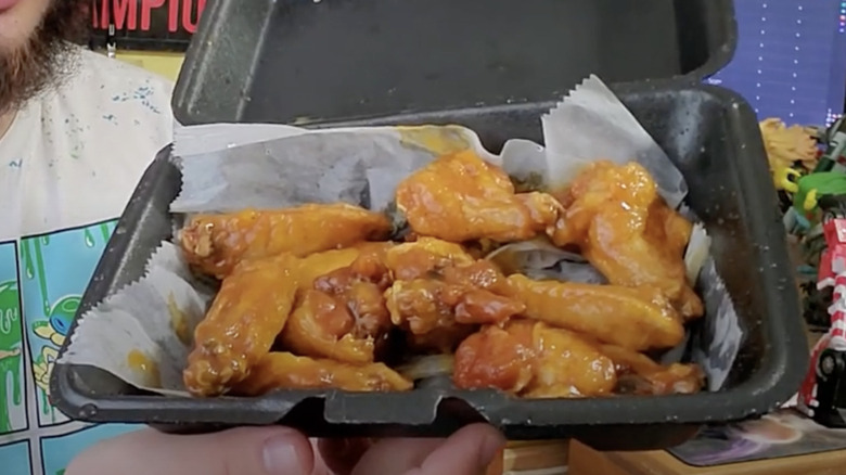 Carolina Gold BBQ Wingstop chicken wings
