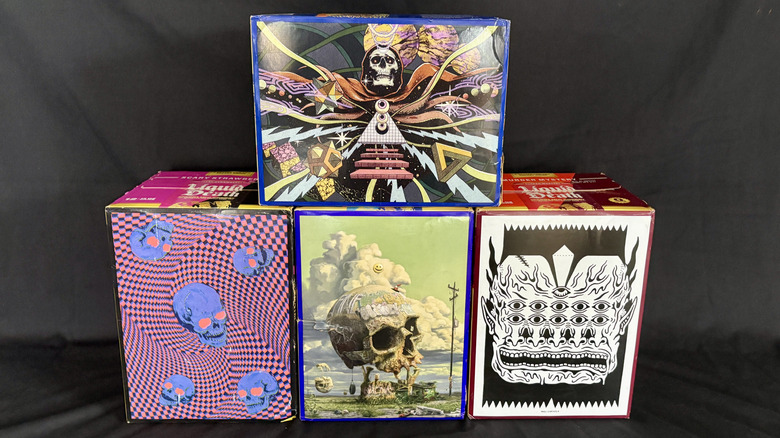 backside of Liquid Death boxes