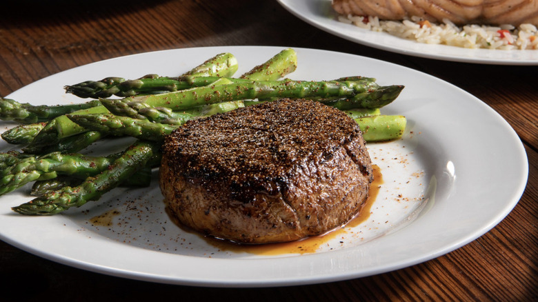 Steak at LongHorn Steakhouse