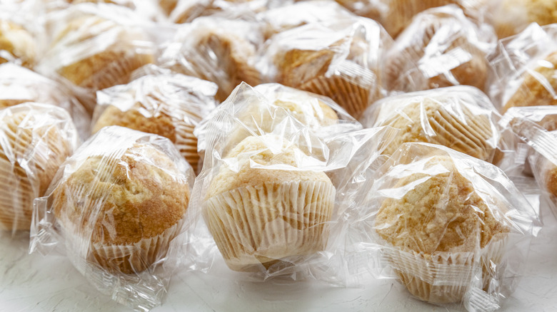 individually packaged muffins
