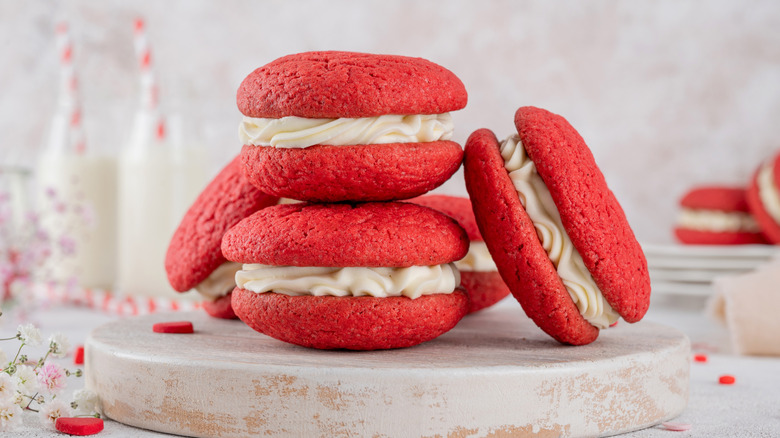 cookies filled with cream cheese