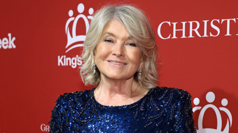 Martha Stewart smiling