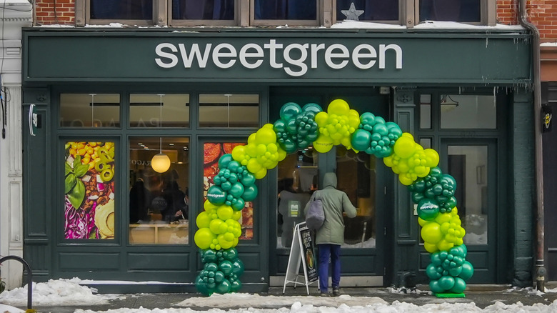 Sweetgreen storefront in New York