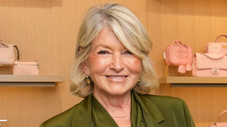 Martha Stewart smiling