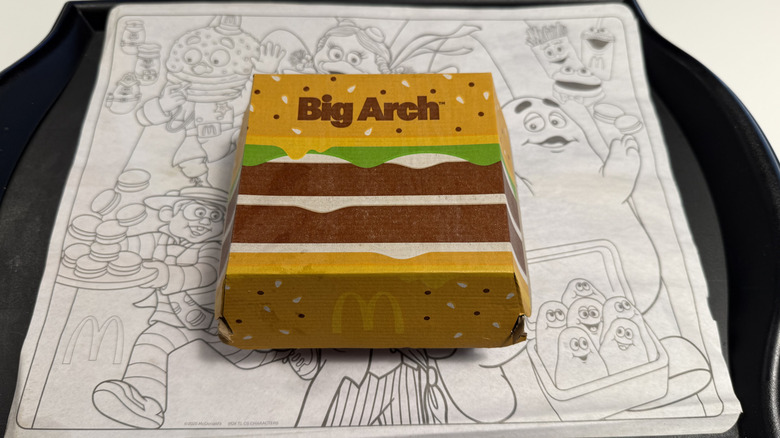 McDonald's Big Arch box