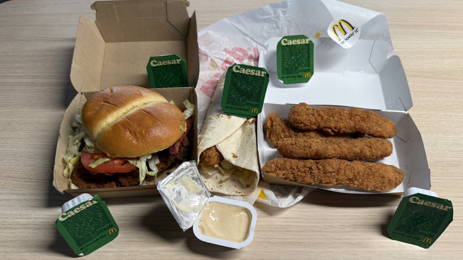 McDonald's Caesar Sauce Review: All Hail This Creamy, Cheesy 2026 Addition