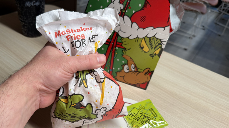 McShaker bag being shakened