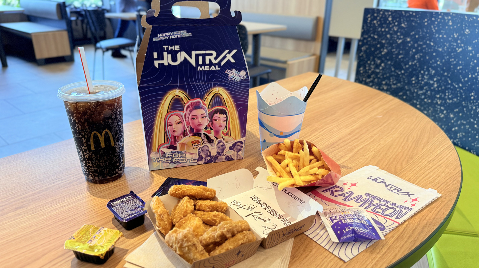 Review: McDonald's KPop Demon Hunters Happy Meal Takes It Up Up Up (And It's Not Because Of The Toy)