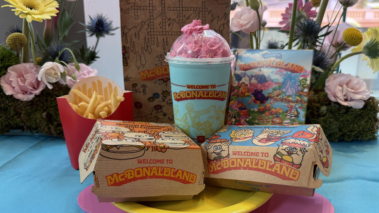 The McDonaldland Meal including the Mt. McDonaldland Shake