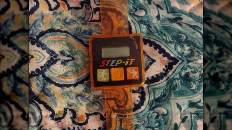 Orange Happy Meal Step-it fitness tracker from McDonald's
