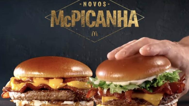 Novos McPicanha burgers Brazil