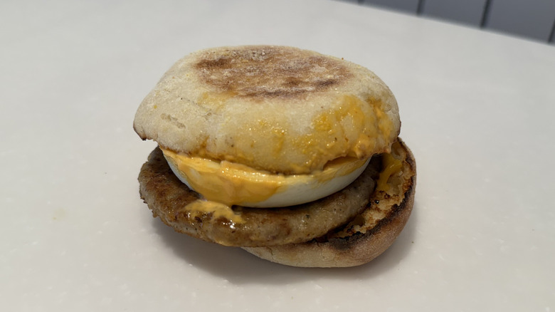 McDonald's Spicy Sausage McMuffin with Egg