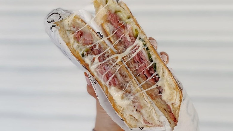 Cuban sandwich from Sanguich de Miami