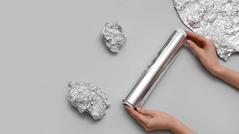 Yes, You Can Put Aluminum Foil In The Microwave — But Always Check This First