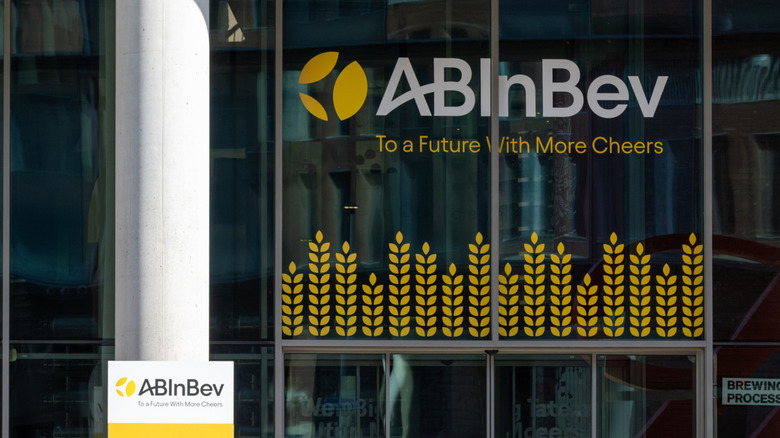 Exterior of an AB InBev office