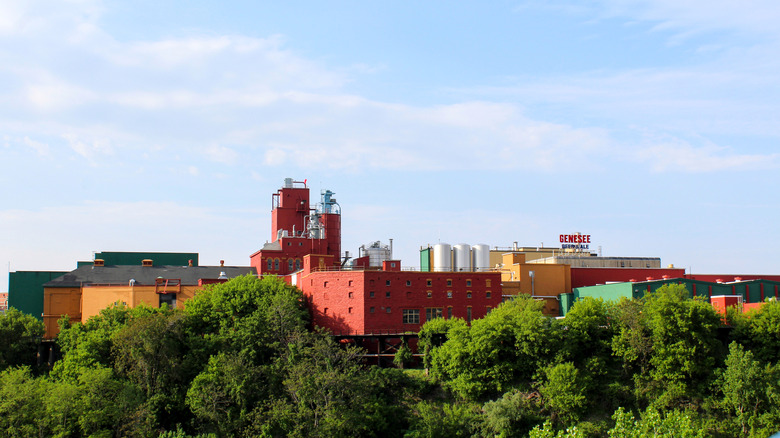 Genesee Brewing Company, exterior, day