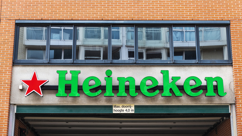 Facade of Heineken building