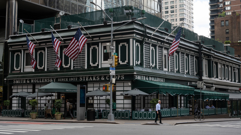 The exterior of the original Smith & Wollensky steakhouse in New York