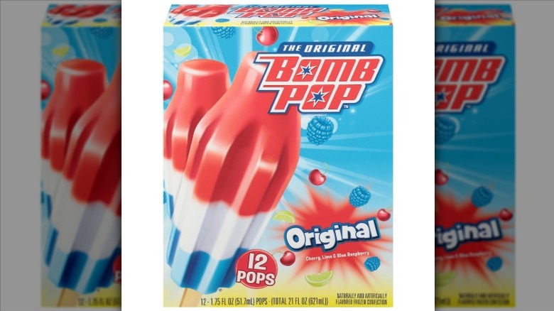 box of Original Bomb Pops