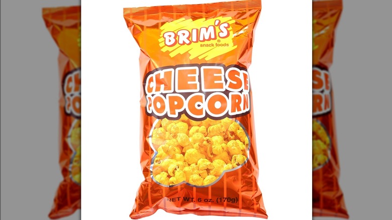 bag of Brim's Cheese Popcorn