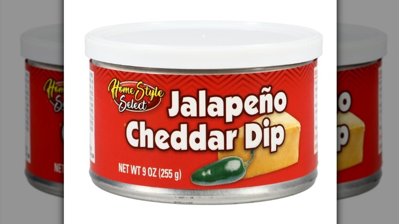 can of Home Style Select Jalapeño Cheddar Dip
