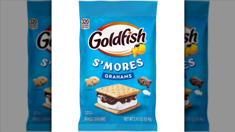 bag of S'mores Baked Goldfish Grahams