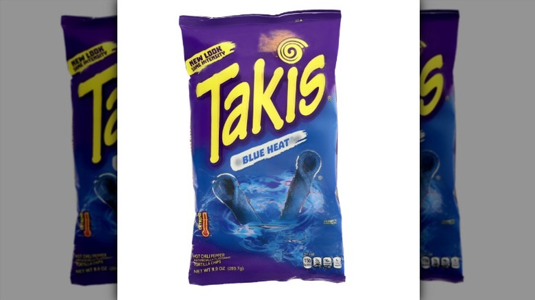 bag of Blue Heat Takis